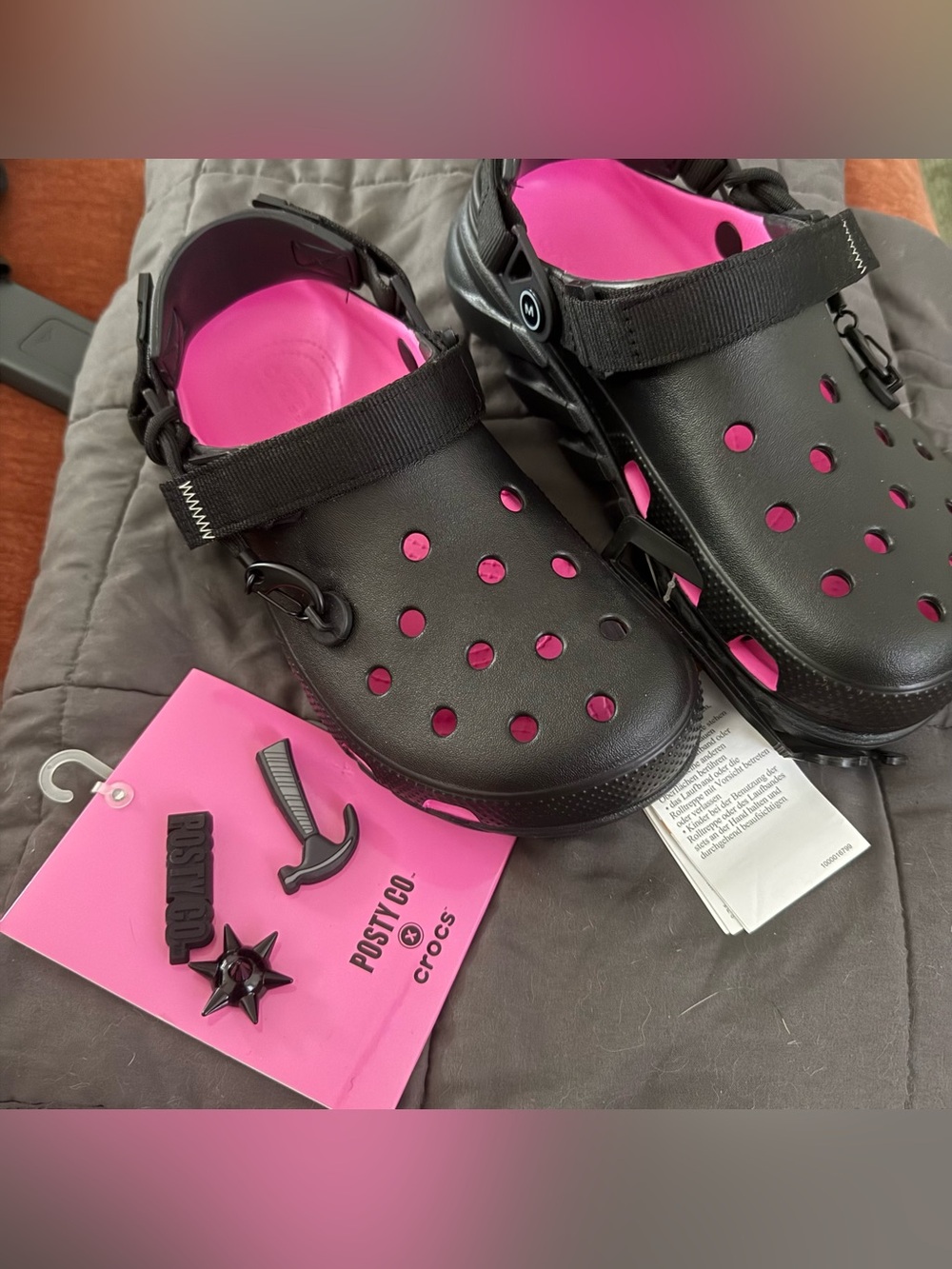 NWT POST MALONE CROCS AND JIBBITZ